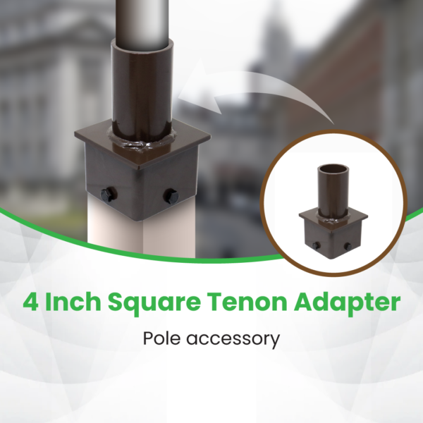 4 inch square tenon  adapter - Image 2