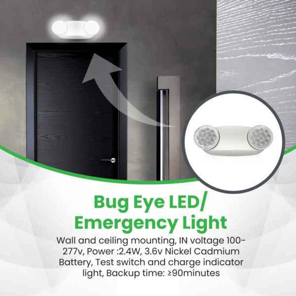 Bug Eye LED/ Emergency  Light - Image 2